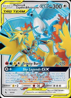 Moltres & Zapdos & Articuno GX