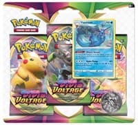 Vivid Voltage 3 Pack Blister [Vaporeon]