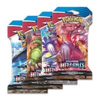 Battle Styles Sleeved Booster Pack Art Bundle [Set of 4]